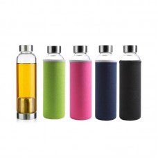 Glass Bottle - 380ml with Tea Brewer